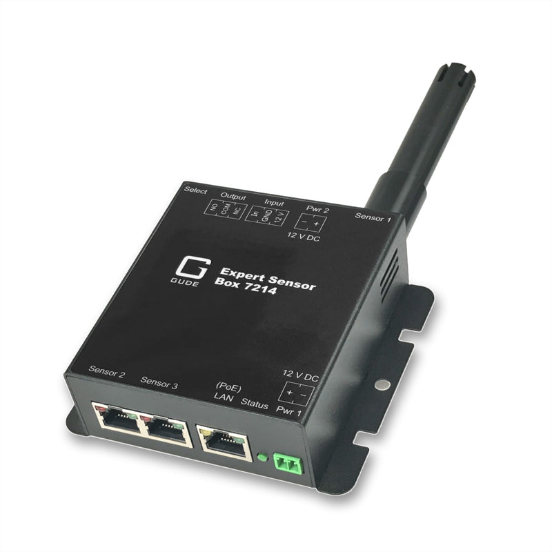 GUDE Sensor Box – Temperaturüberwachung und Luftfeuchtigkeit