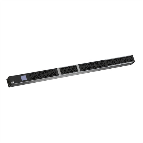 Bachmann Stromverteiler – 19" Rack, 6x C13, 2x C19, 3m Kabel