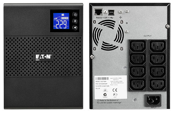 Eaton USV 5SC 750i – Stromausfallschutz, 6 Anschlüsse