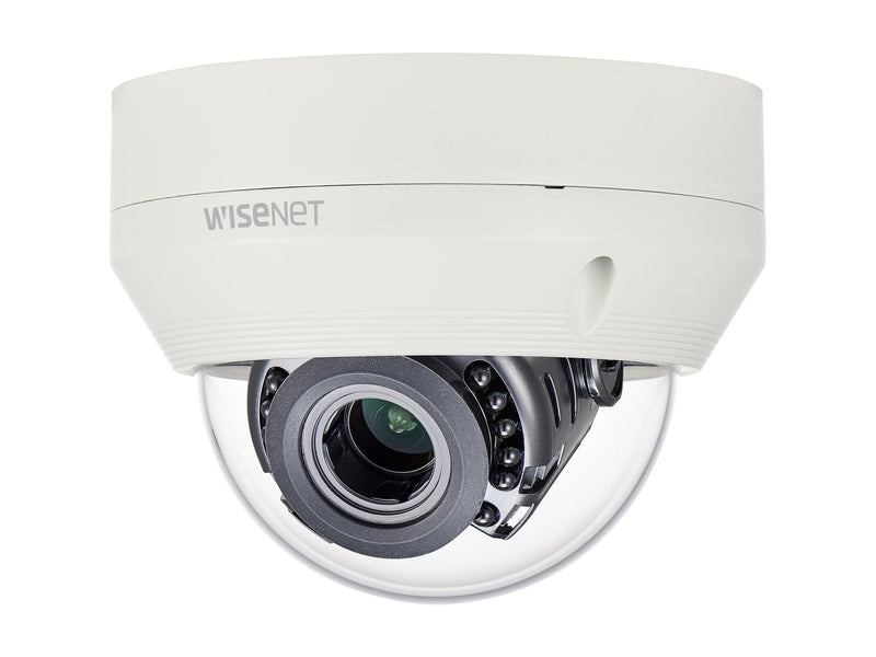 Hanwha Outdoor-Domkamera – 2MP, wetterfest und vandalismusgeschützt