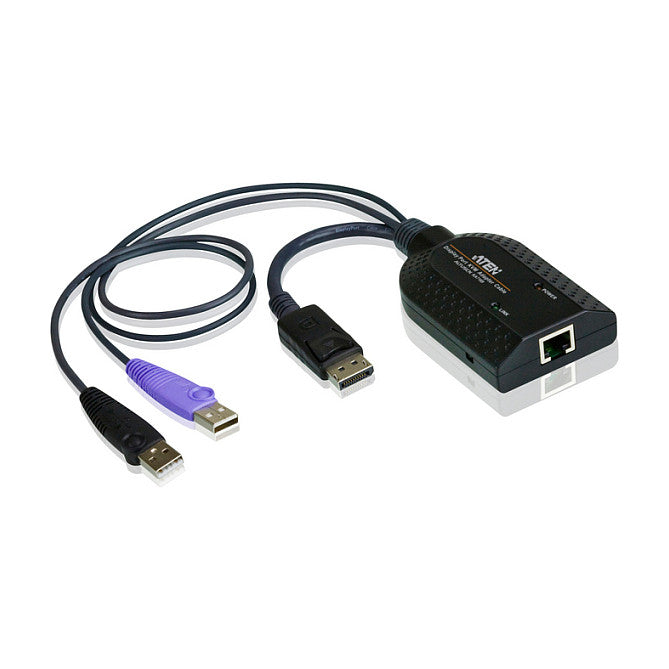 ATEN KVM-Adapter – USB, DisplayPort, SmartCard-Leser