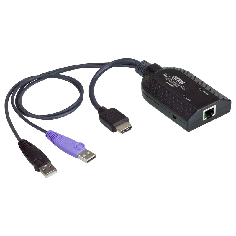 ATEN KVM-Adapter – HDMI, USB und LAN für einfache Steuerung