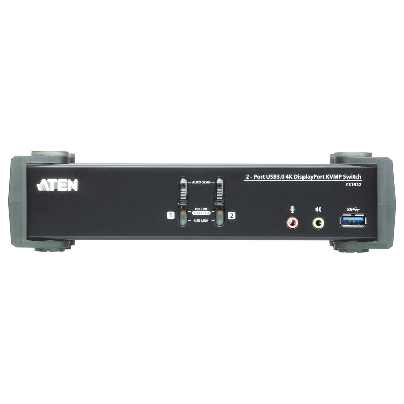 ATEN KVMP Switch – 4K-Display, USB 3.1 Hub