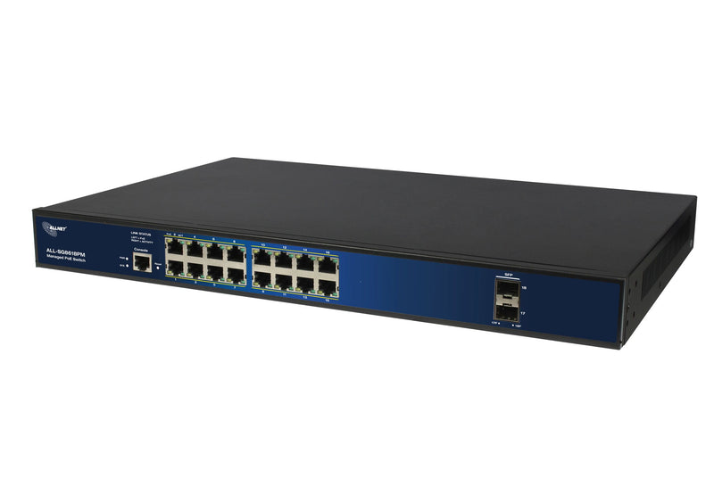 ALLNET Netzwerk-Switch – 18 Ports, einfache Verwaltung
