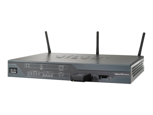 Cisco 881 Security Router – 4-Port-Switch, VPN-Unterstützung