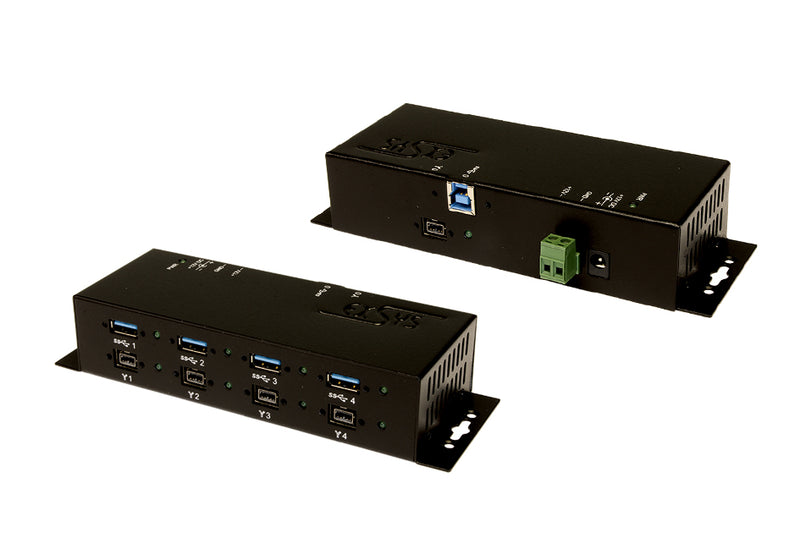 Exsys USB 3.0 und FireWire Hub – 4 USB und 4 FireWire Anschlüsse