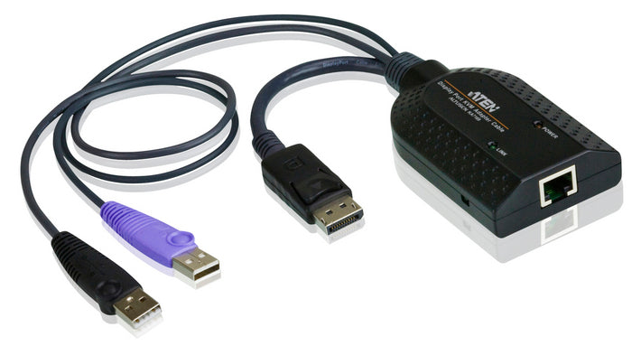 ATEN KVM-Adapter – USB, DisplayPort, SmartCard-Leser