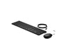HP Tastatur-Maus-Set – Vollgröße, USB-Anschluss