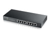 Zyxel 8-Port Netzwerk-Switch – Gigabit-Geschwindigkeit, lüfterlos
