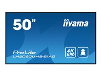 Iiyama 50" 4K Display – Ideal für Digital Signage mit integriertem Mediaplayer