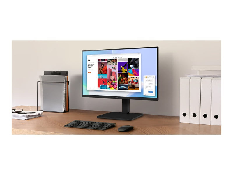 LG 24" Monitor – Full HD, IPS-Display
