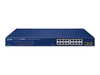 Planet Technology 16-Port Netzwerk-Switch – Gigabit-Geschwindigkeit