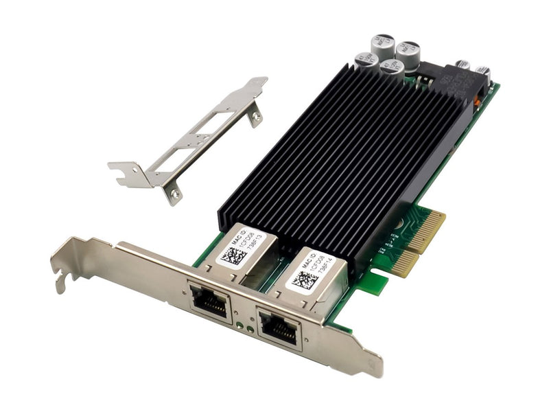 Inline Dual Gigabit Netzwerkkarte – 2x RJ45, PoE+ Unterstützung