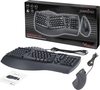 PERIXX Tastatur-Maus-Set – Ergonomisch, USB-Anschluss