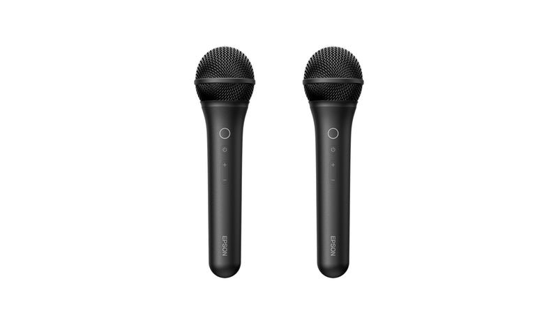 EPSON Wireless Karaoke Mikrofon – 2er-Set für kabellosen Spaß