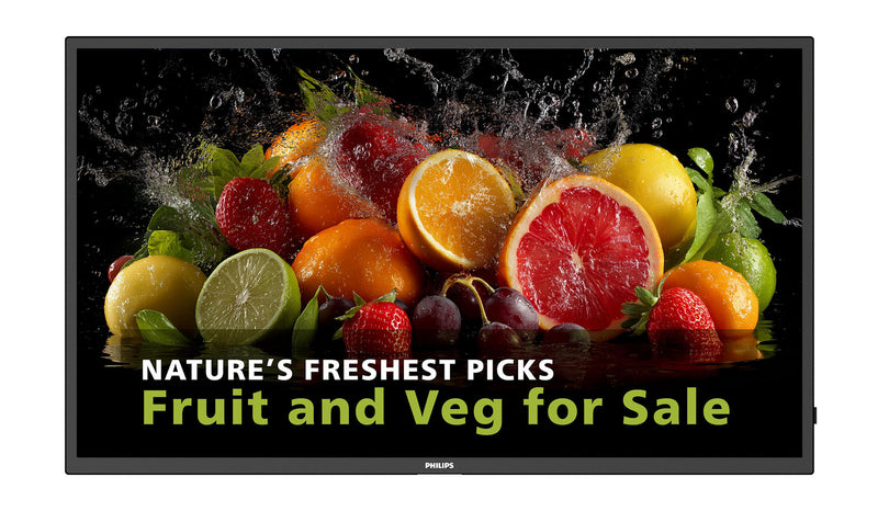 Philips 98" Display – 4K UHD, LED für klare Bilder