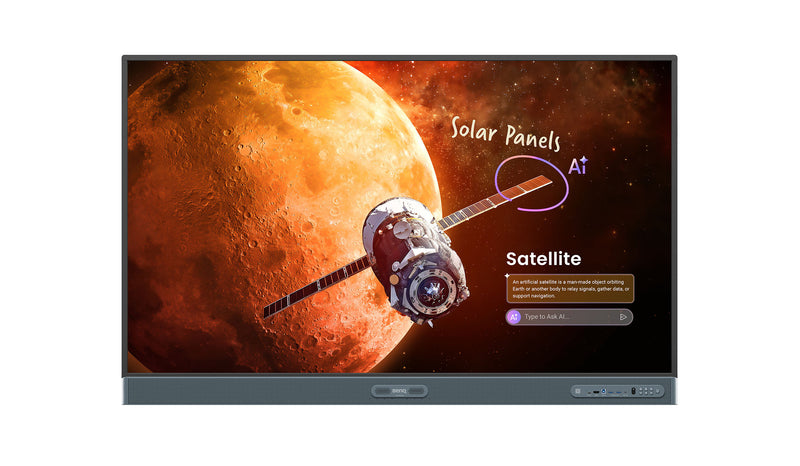 BenQ 65" Interaktives Display – 4K-Auflösung, Touchscreen
