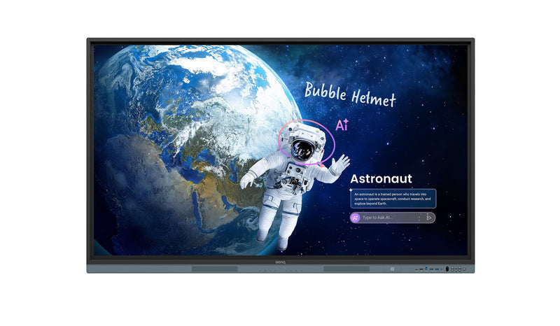 BenQ 65" Touchscreen-Display – 4K UHD, interaktives Whiteboard