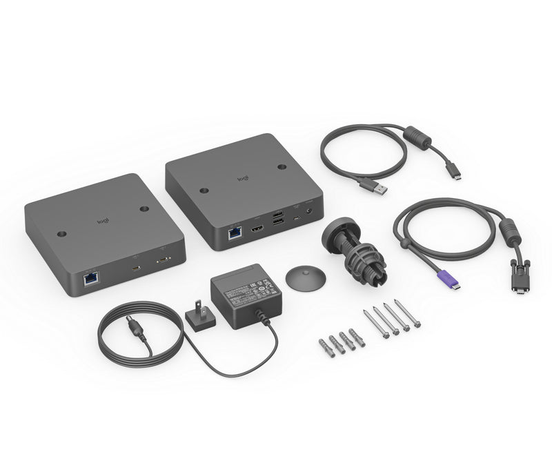 Logitech Video/Audio-Erweiterung – USB-C, bis zu 100 m
