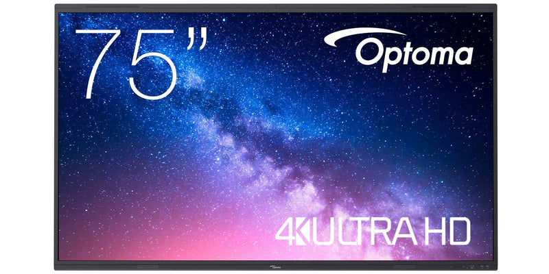 Optoma 75" Touchscreen-Display – 4K-Auflösung, interaktiv