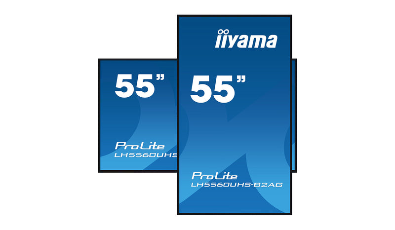 Iiyama 55" Display – 4K UHD, integrierter Mediaplayer