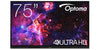 Optoma 75" Interaktives Display – 4K-Auflösung, Android-Betriebssystem