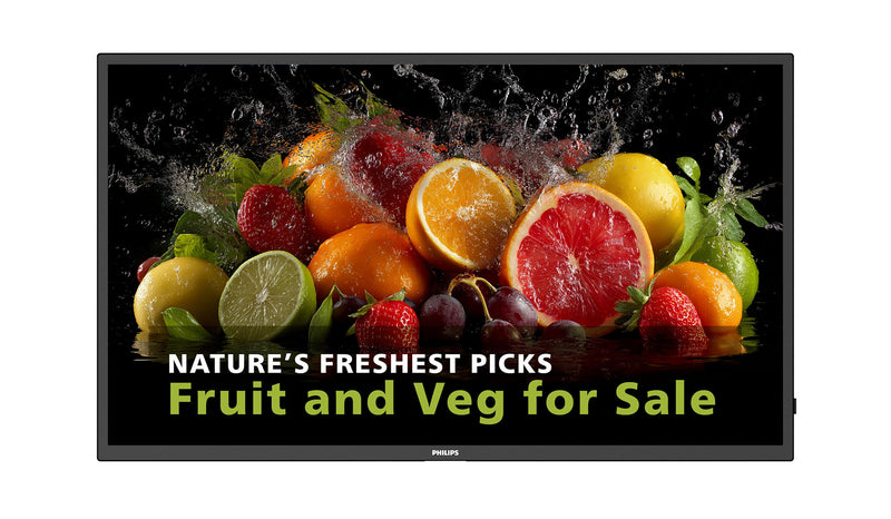 Philips 86" Digital Signage Display – 4K UHD, Android-Betriebssystem