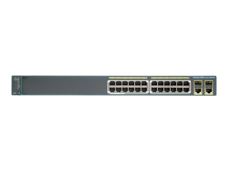 Cisco Netzwerk-Switch – 24 Ports, PoE, für Unternehmen