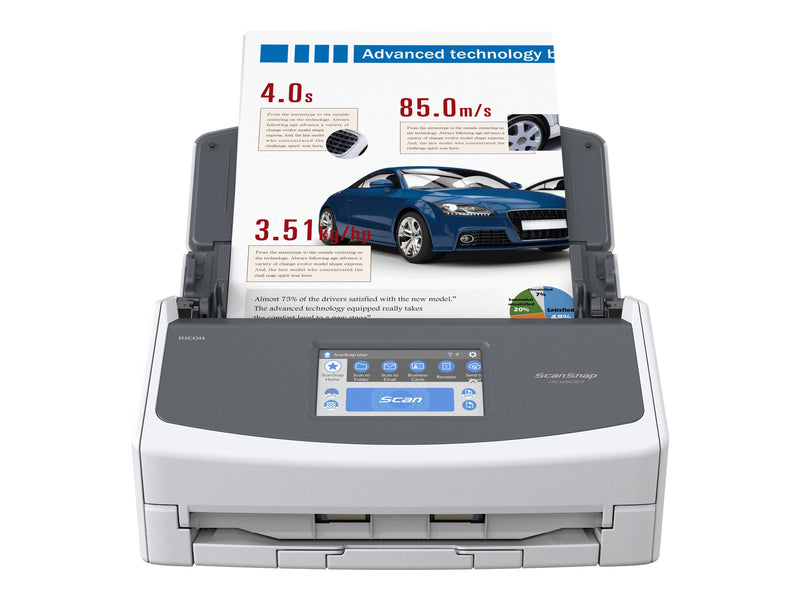 Ricoh ScanSnap Dokumentenscanner – WLAN, schnelle Duplex-Funktion
