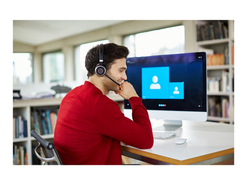 Jabra Evolve 65 UC Duo Headset – Kabellos, Duale Konnektivität