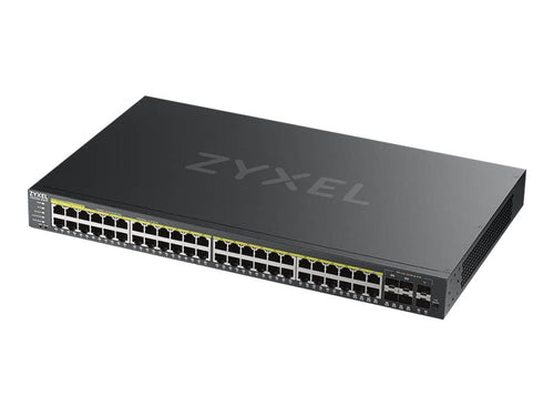 Zyxel Managed Switch – 48 Anschlüsse, PoE+ für Netzwerke