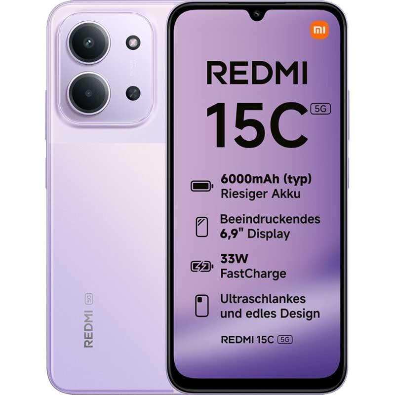 Xiaomi Smartphone – 256 GB Speicher, lila Gehäuse