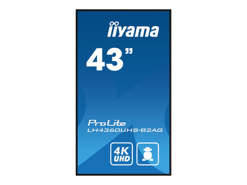 Iiyama 43" Display – 4K UHD, integrierter Mediaplayer