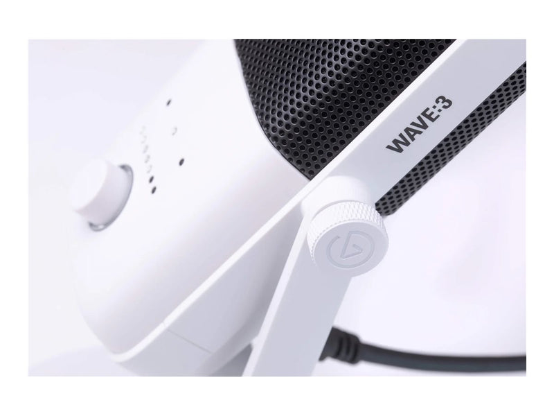 Elgato Wave 3 USB-Mikrofon – Klare Aufnahmen, einfache Nutzung