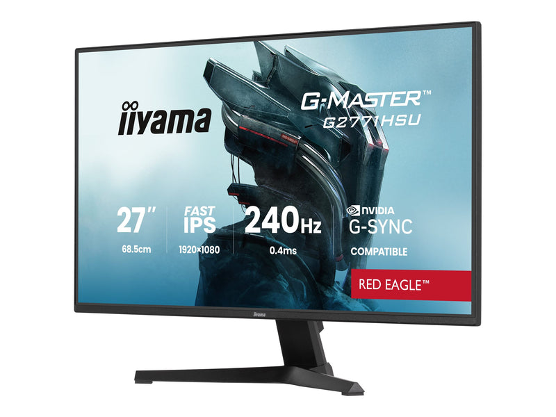 Iiyama 27" Gaming-Monitor – Full HD, 240 Hz, schnelle Reaktionszeit