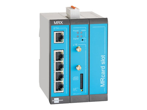 INSYS Router – LTE, 5-Port-Switch für DIN-Schiene