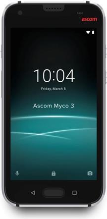 Ascom Myco 3 Smartphone – GPS, Barcode-Scanner, 5" Full-HD