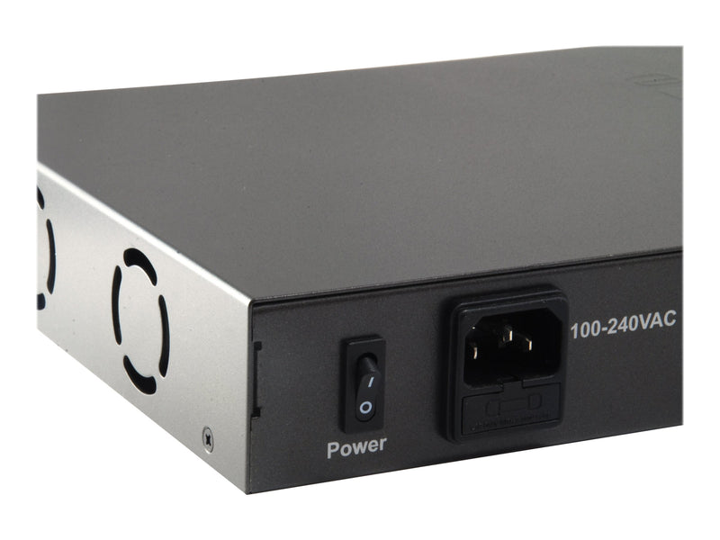 LevelOne 26-Port Netzwerk-Switch – PoE+ für effiziente Stromversorgung