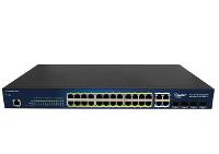 ALLNET Netzwerkswitch – 24 Ports, PoE für einfache Installation