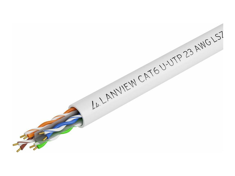 Lanview Cat6 Netzwerk-Kabel – 305m, halogenfrei, 10 Gigabit