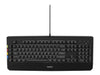 BELKIN KVM-Tastatur – USB, beleuchtet, mit Fernbedienung