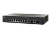 Cisco 10-Port Gigabit Switch – Smart, PoE-Unterstützung