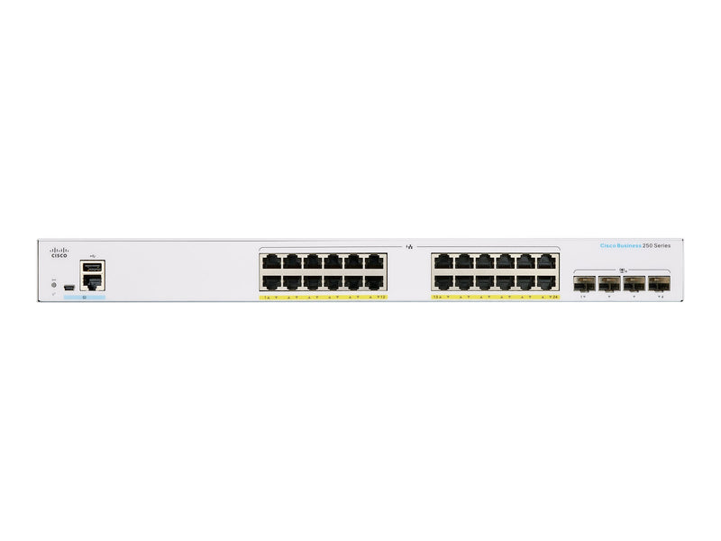 Cisco Smart Switch – 24 Anschlüsse, hohe Leistung für kleine Unternehmen
