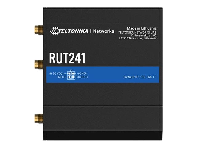 Teltonika Industrie-Router – LTE/4G & WLAN, DIN-Schiene montierbar