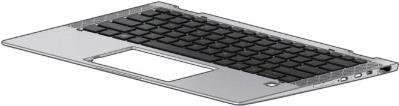 HP Ersatztastatur mit Abdeckung – Beleuchtet, Norwegisches Layout