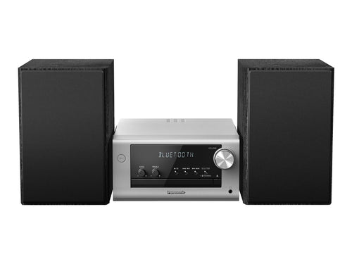 Panasonic Micro HiFi System – 80W, CD-Player, Bluetooth, DAB+