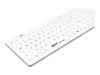 GETT Silikon-Tastatur – desinfizierbar, wasserdicht, 110 Tasten