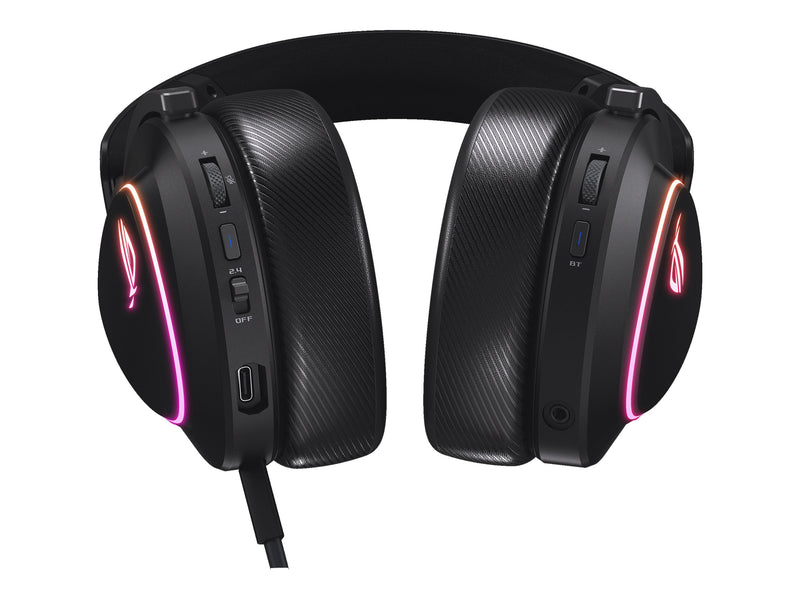 ASUS Gaming-Headset – Kabellos, RGB-Licht