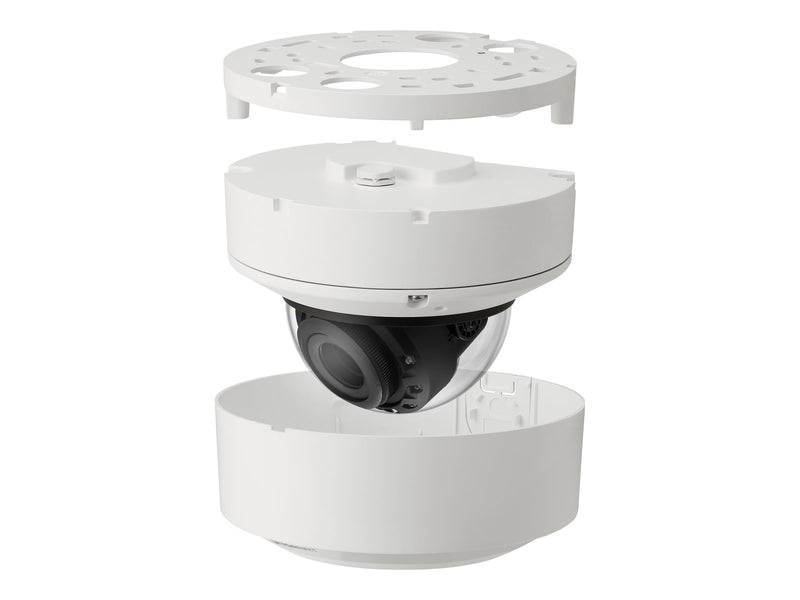 Hanwha Domekamera – 5 MP, wetterfest, mit Zweiwege-Audio