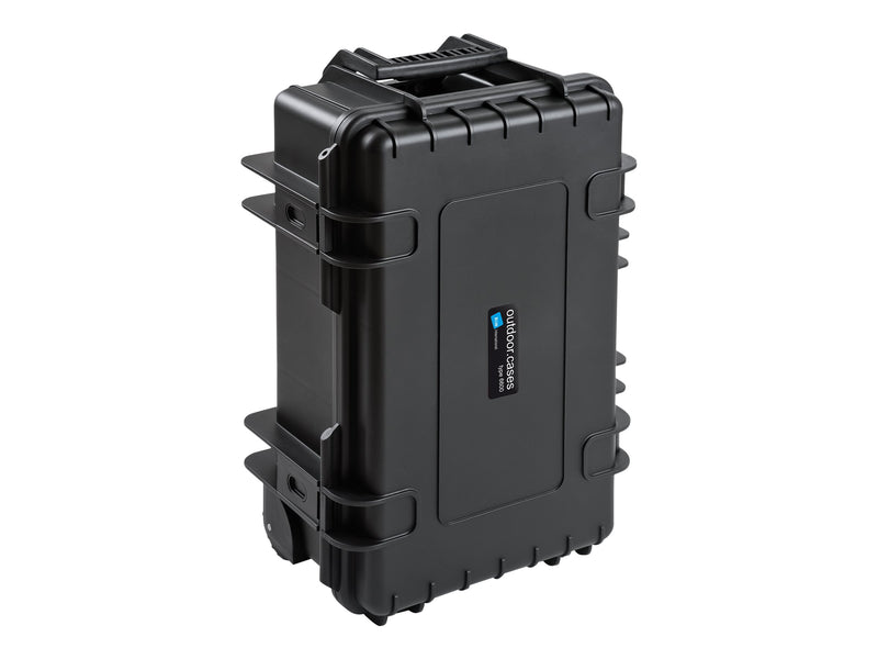 B&W Outdoor-Koffer mit Rollen – Wasserdicht, 28.8 Liter